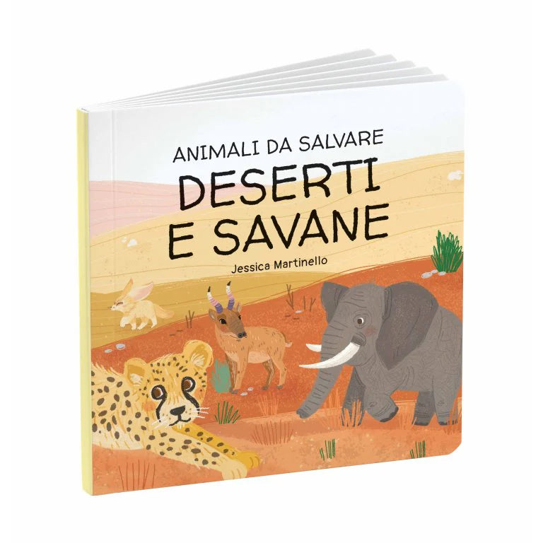 Animales por salvar desiertos y sabana MANOLITO BOOKS