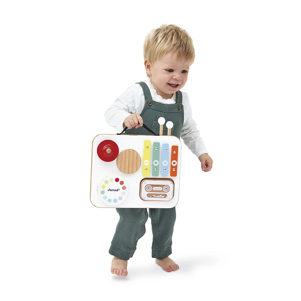 Mesa musical Confetti para bebés JANOD