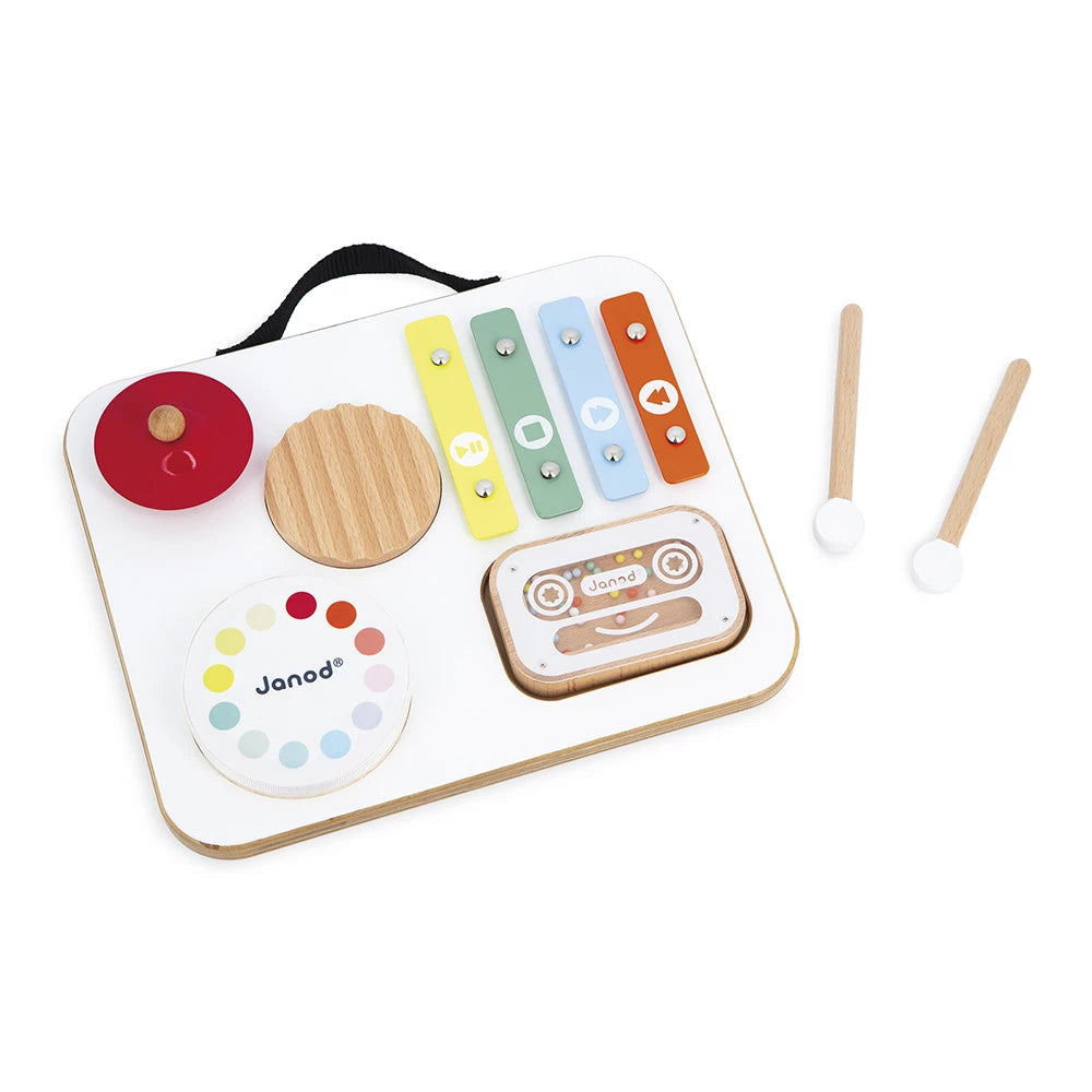 Mesa musical Confetti para bebés JANOD