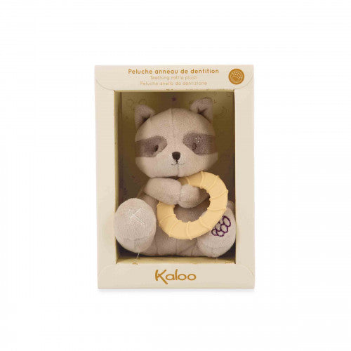Mordedor de peluche - Mapache Kaloo