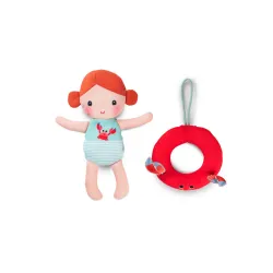 Muñeca de baño cangrejo Lilliputiens