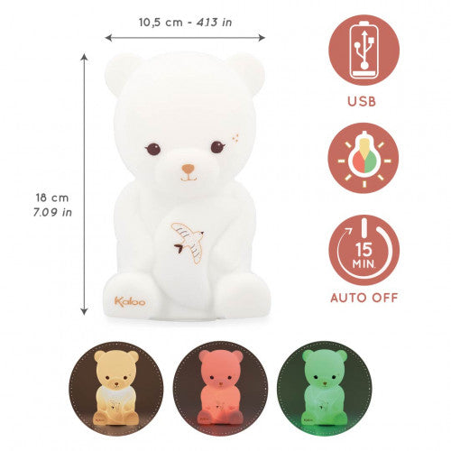 MI LUZ NOCTURNA LED SUAVE - OSO L Kaloo