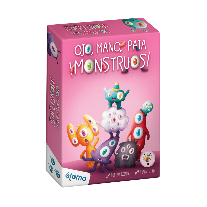 OJO MANO PATA ¡MONSTRUOS! ATOMO