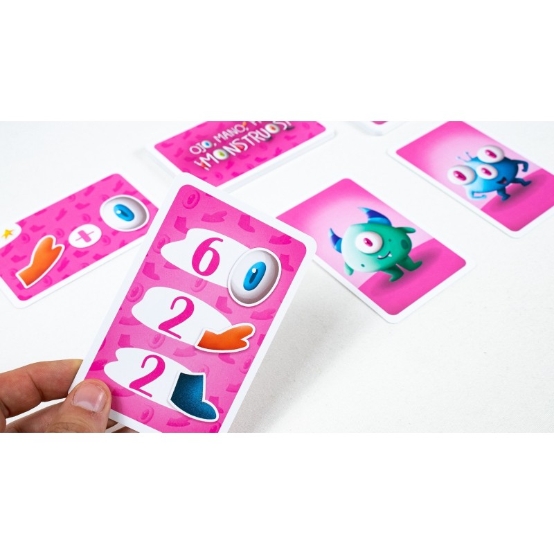 OJO MANO PATA ¡MONSTRUOS! ATOMO