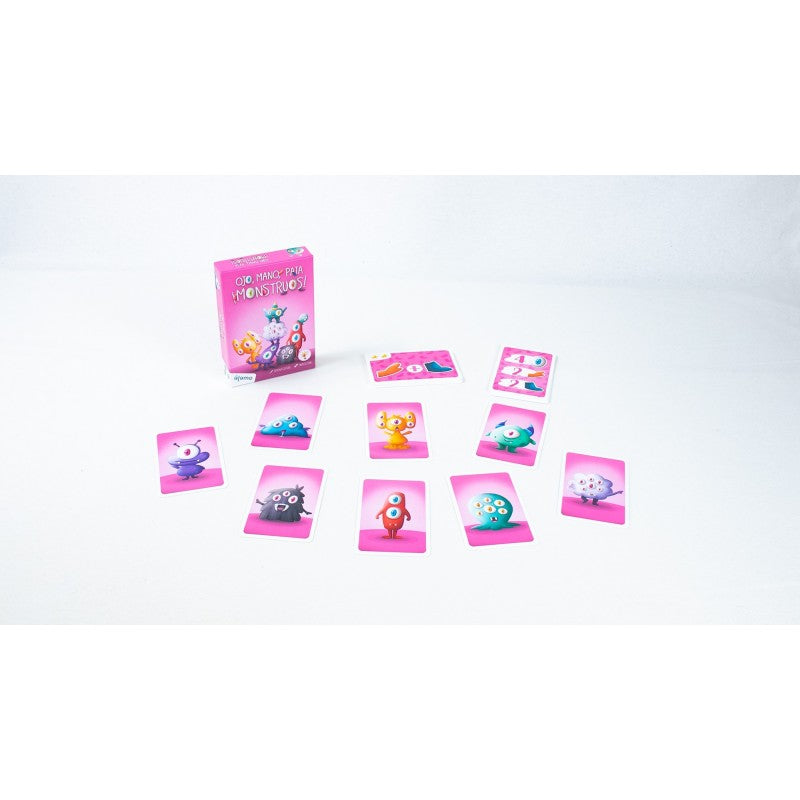 OJO MANO PATA ¡MONSTRUOS! ATOMO