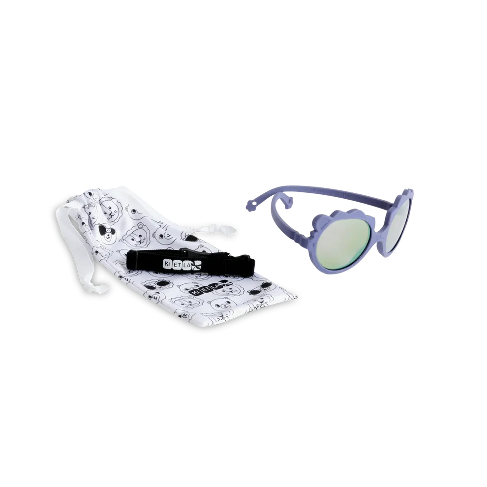 Gafas Leon Lila de 0 a 1 año KIETLA