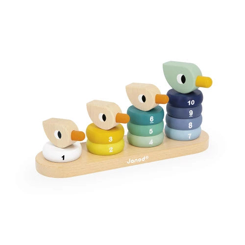 Patitos Apilable (madera) JANOD