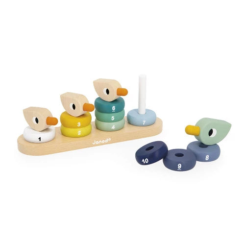 Patitos Apilable (madera) JANOD