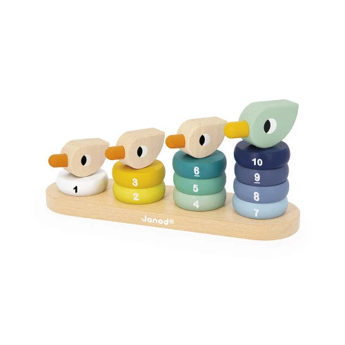 Patitos Apilable (madera) JANOD