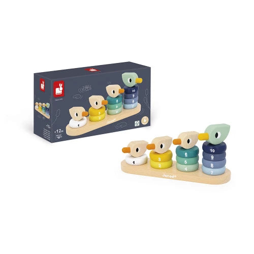 Patitos Apilable (madera) JANOD