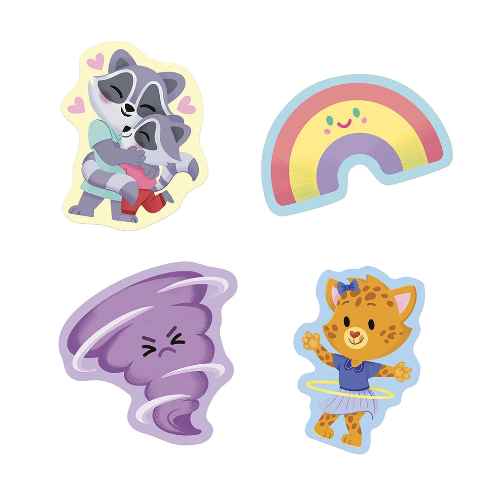 Pegatinas de emociones x100 JANOD