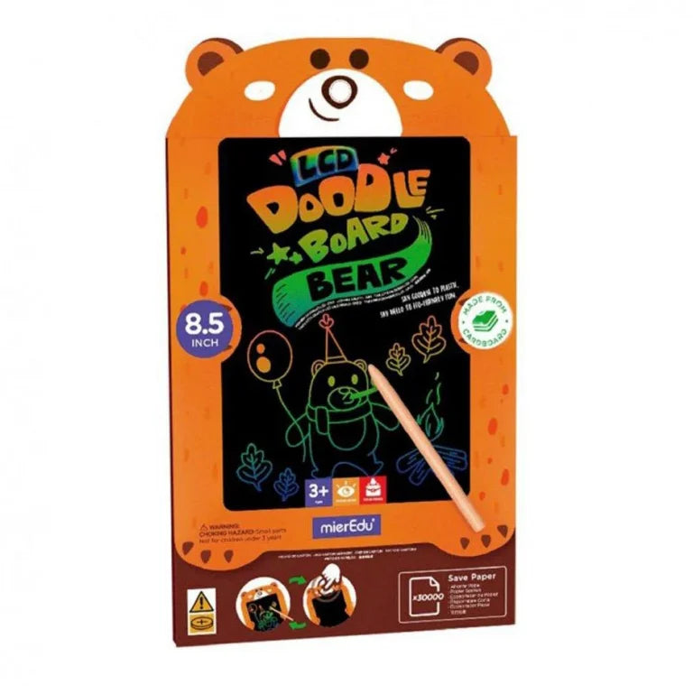 PIZARRA DE DIBUJO Y ESCRITURA LCD ·OSO· MIEREDU
