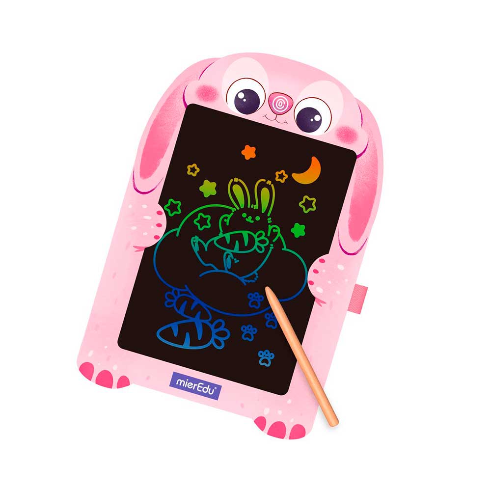 Pizarra de dibujo y escritura LCD Conejo MIEREDU