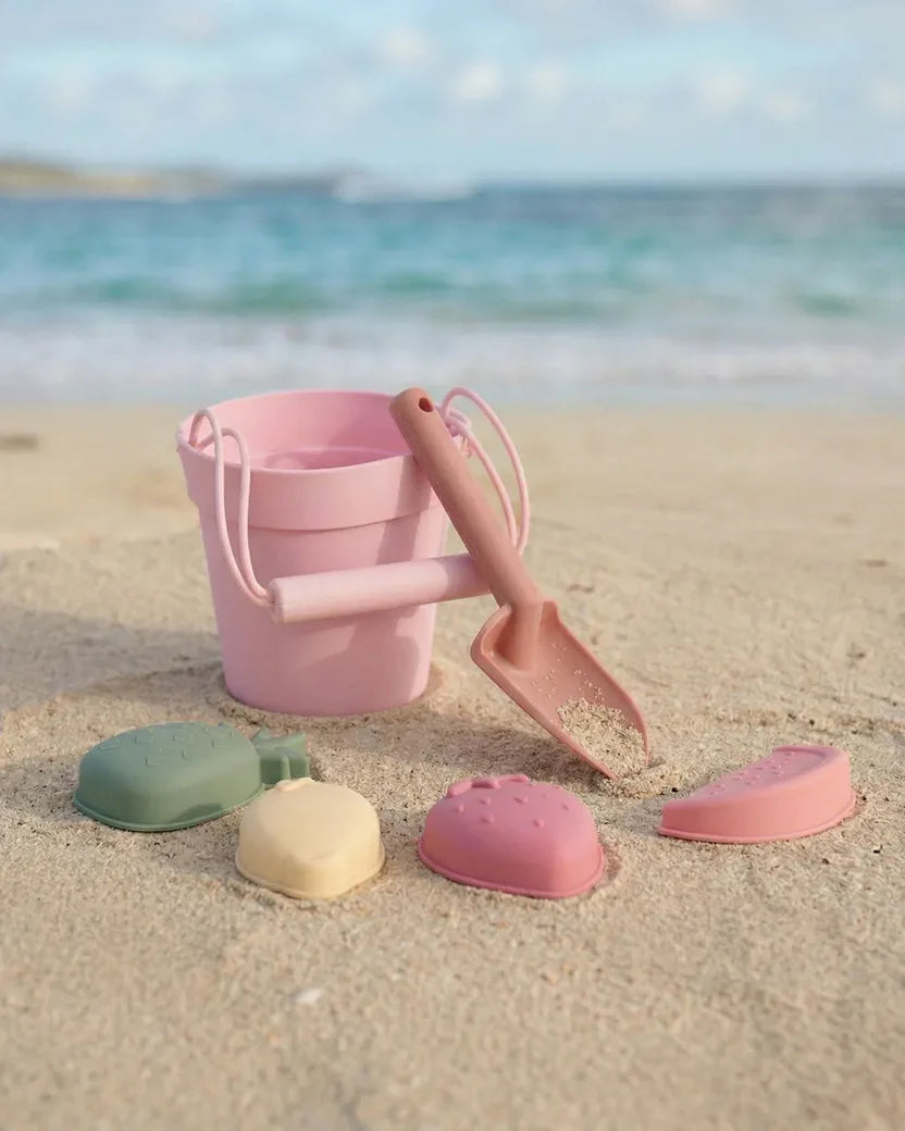 Set Juguetes Playa Silicona Rosa Flamingueo