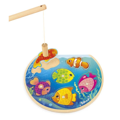 Puzle Magnético / Juego de Pesca Speedy Fish (madera) JANOD