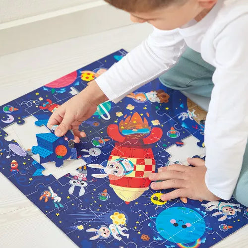 Puzzle Cohete 54 piezas JANOD