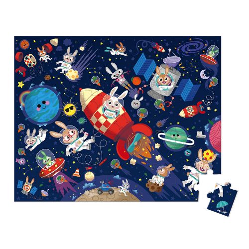 Puzzle Cohete 54 piezas JANOD
