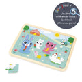 Puzzle de madera de granja 24 piezas JANOD