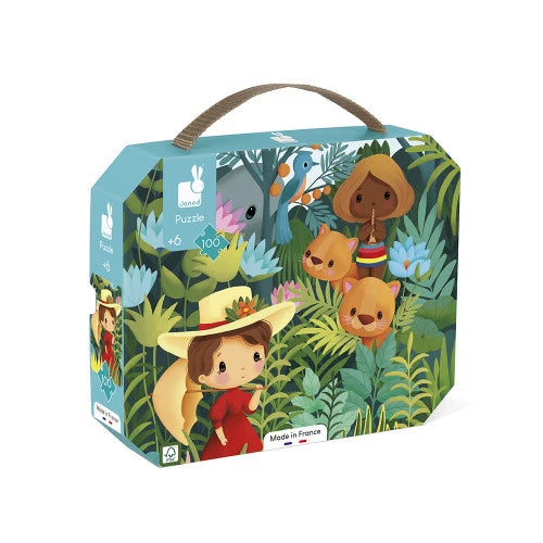 Puzzle inspirado en Rousseau 100 piezas JANOD