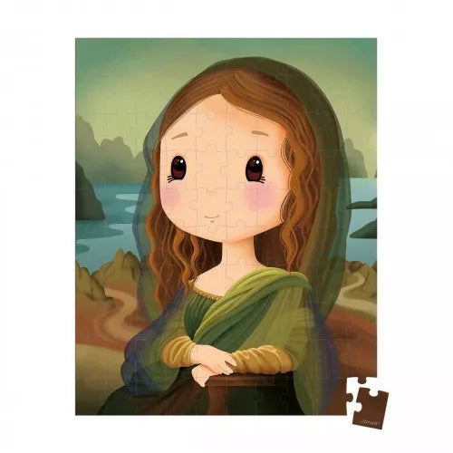 Puzzle Inspired By Leonardo Da Vinci - 100 Pcs JANOD