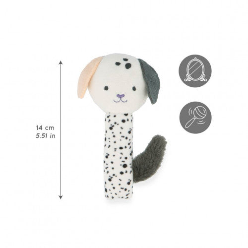 Sonajero de espejo para cachorro de bebé