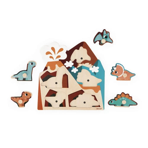 PUZZLE DINO CON SONIDO JANOD