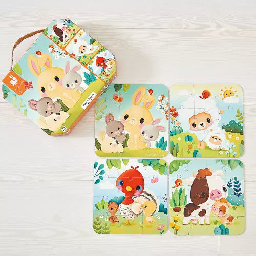 Puzzles en evolución de animales de granja Janod