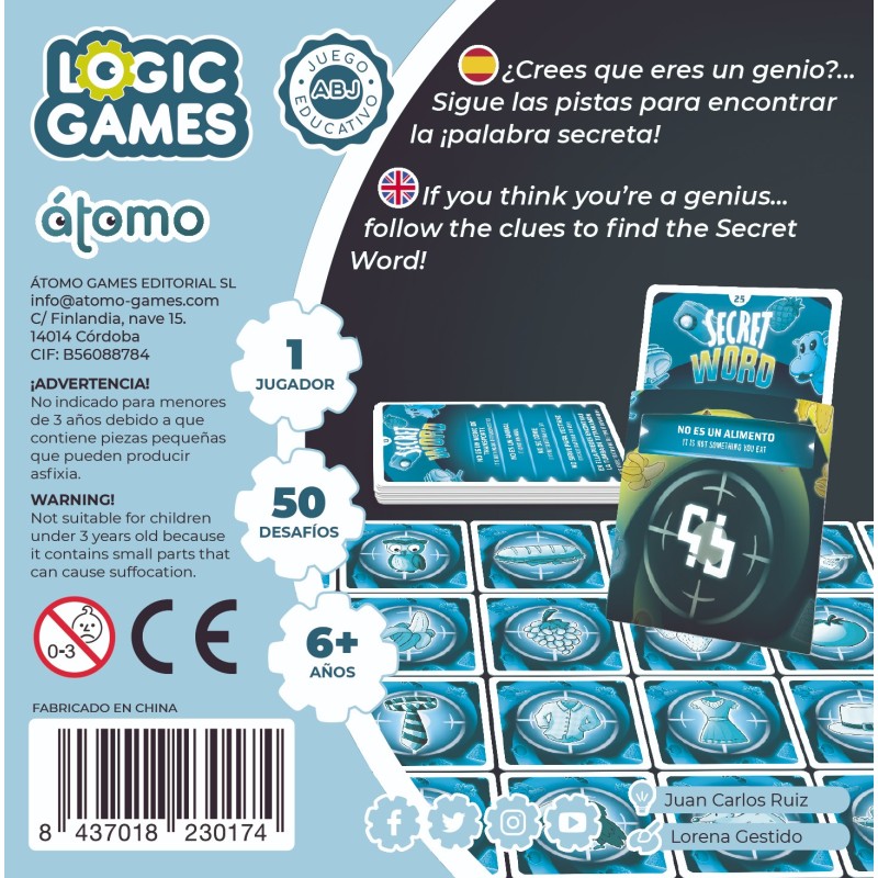 SECRET WORD ATOMO