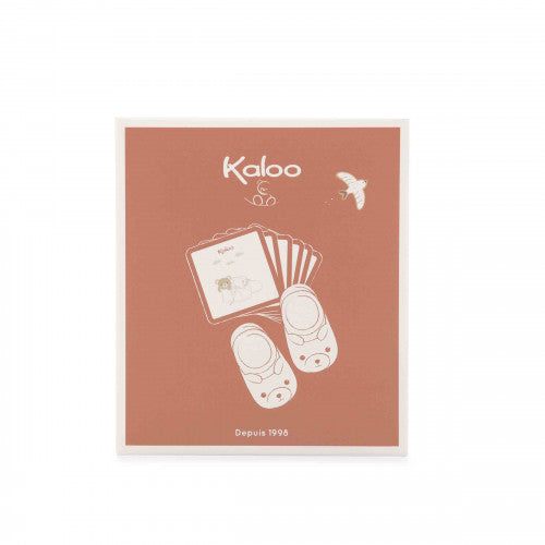 Juego de cartas de zapatilla y oso Kaloo