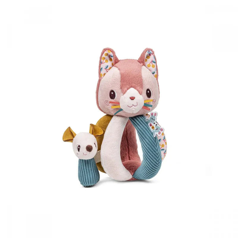 Sonajero con asas Jeanne la gata Lilliputiens