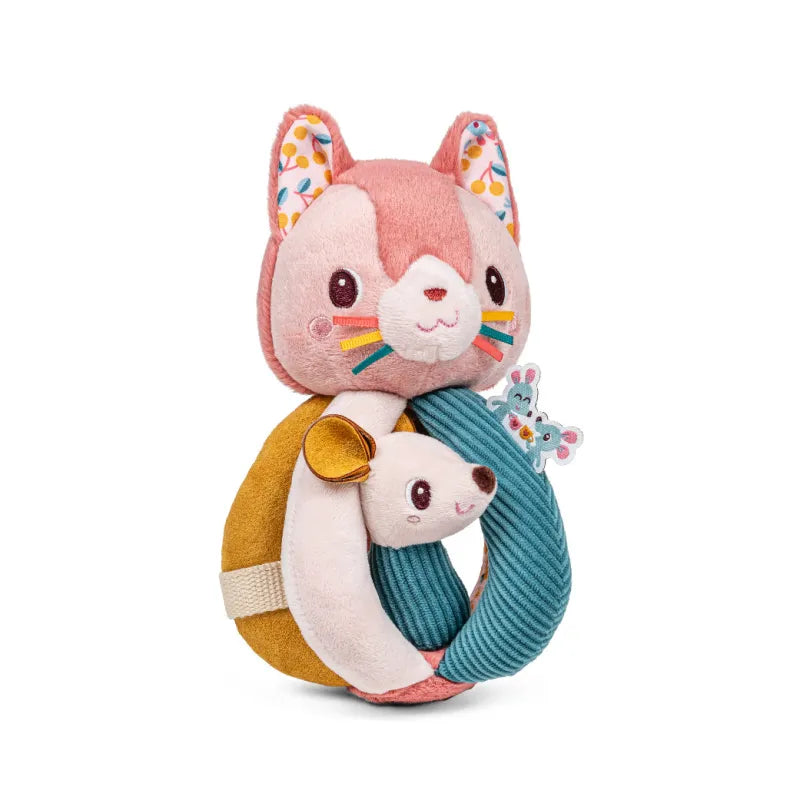 Sonajero con asas Jeanne la gata Lilliputiens