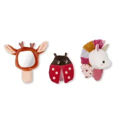 Sonajero sensorial para bebé - Lena Lilliputiens