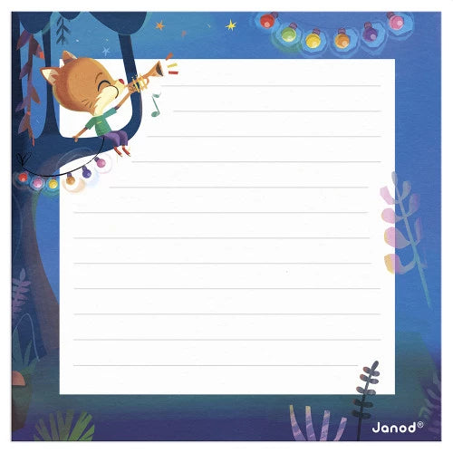Tarjeta Felicitación Puzzle Bosque JANOD
