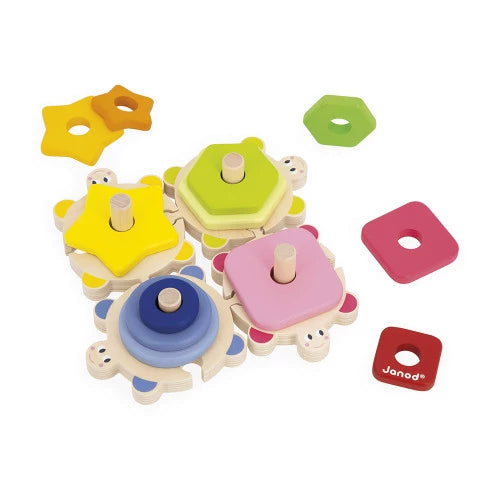 Tortugas Apilables I Wood (madera) JANOD