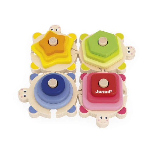 Tortugas Apilables I Wood (madera) JANOD