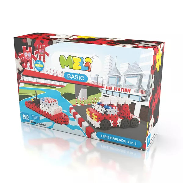 Meli Thematic Basic Fire Brigade 4in1
