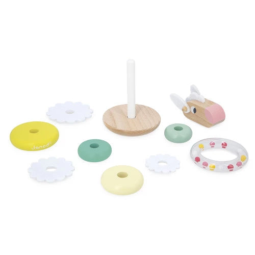 Zigolos apilando ovejas (madera) JANOD